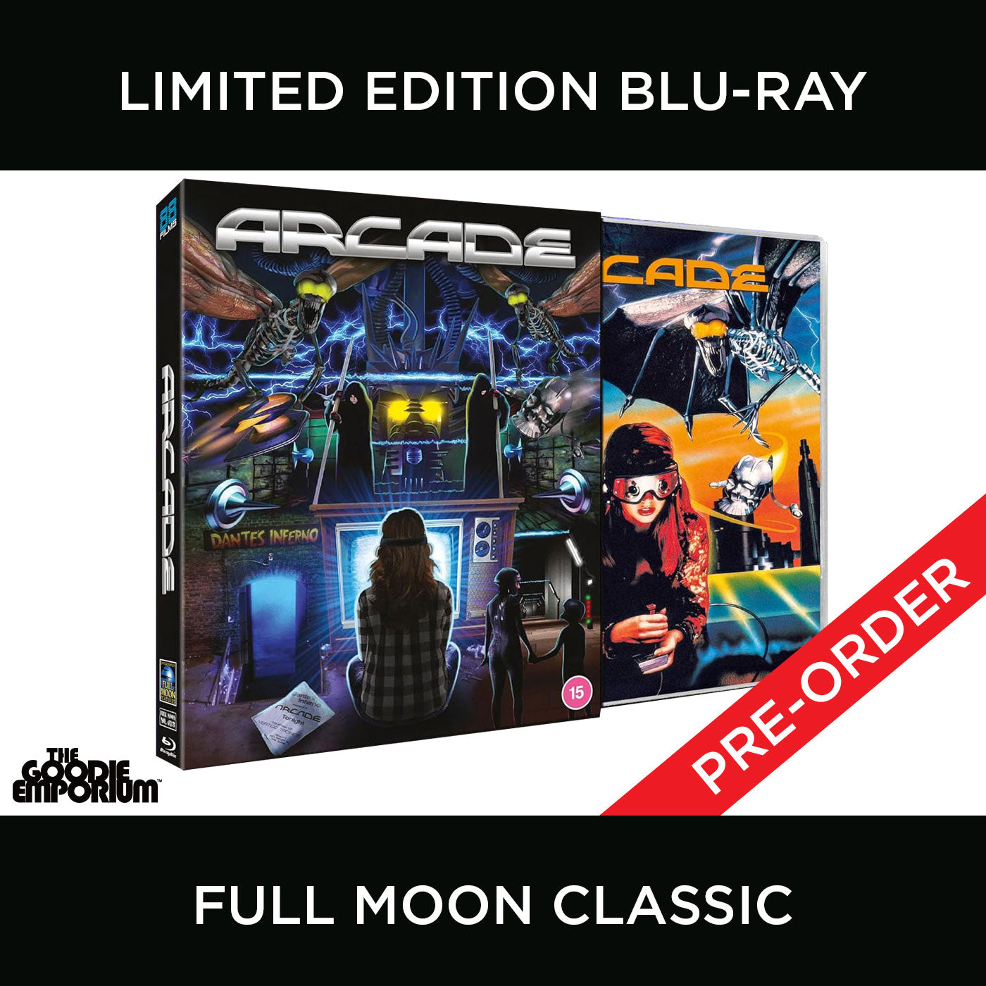 Arcade Blu-ray 1993 88 Films Albert Pyun Charles Band David S. Goyer