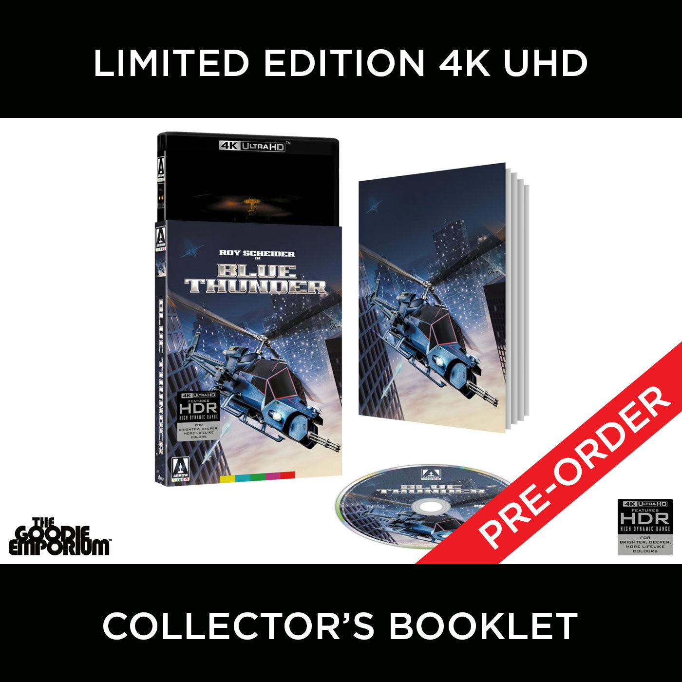Blue Thunder 4K Ultra HD Blu-ray 1983 Arrow Bluethunder John Badham Roy Scheider