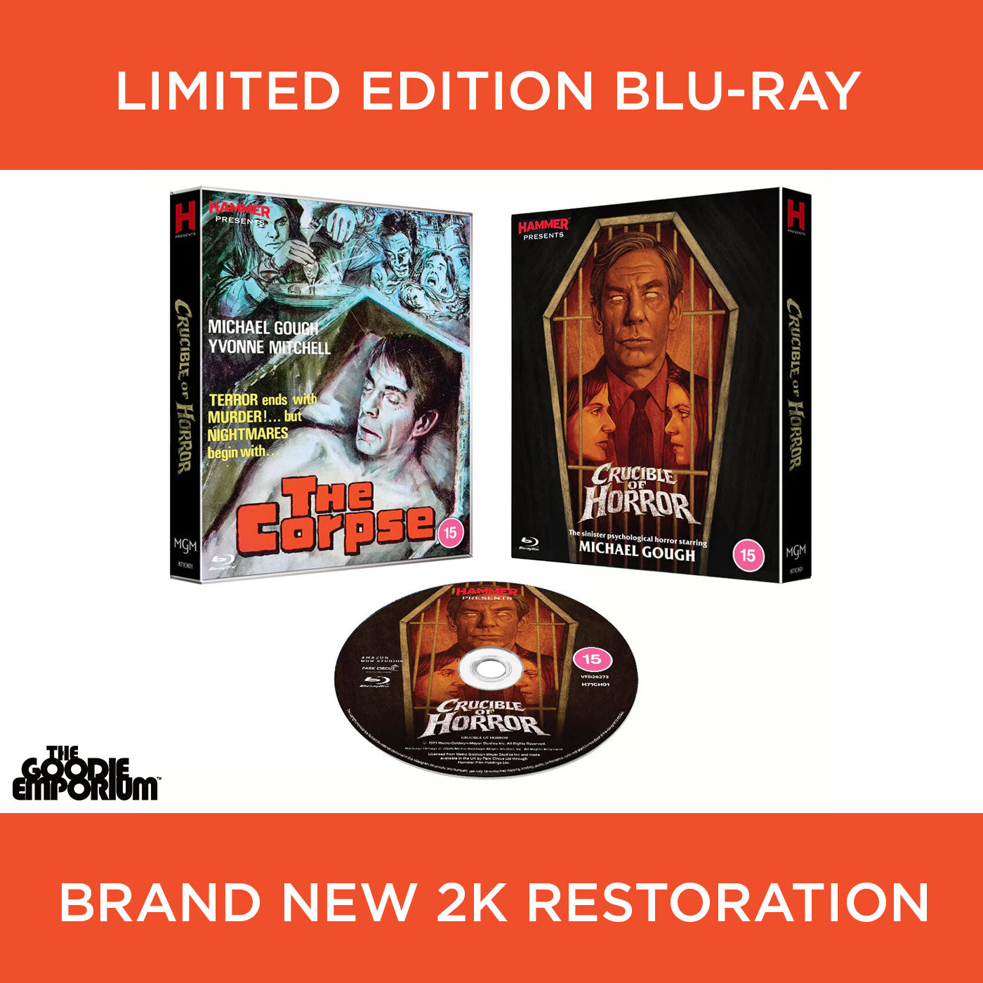 Crucible of Horror Blu-ray The Corpse 1971 Hammer Mike Raven Mary Maude