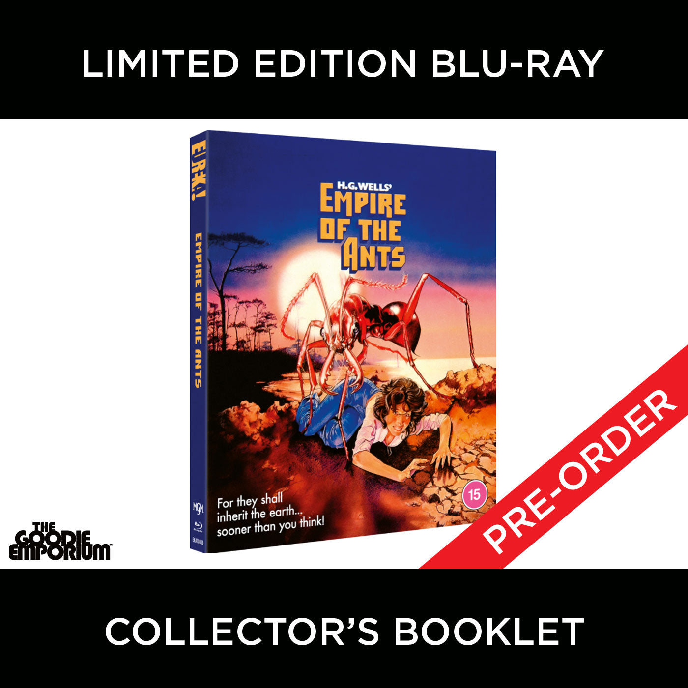 Empire of the Ants Blu-ray Eureka 1977 HG H G Wells Bert I Gordon