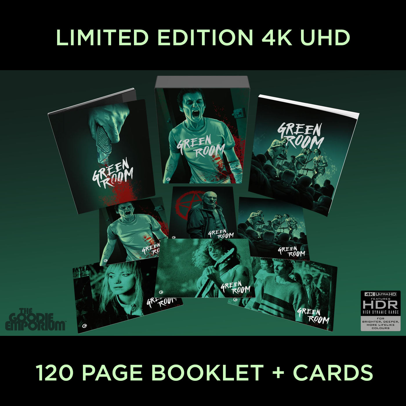 Green Room 4K Ultra HD Second Sight Limited Edition Blu-ray