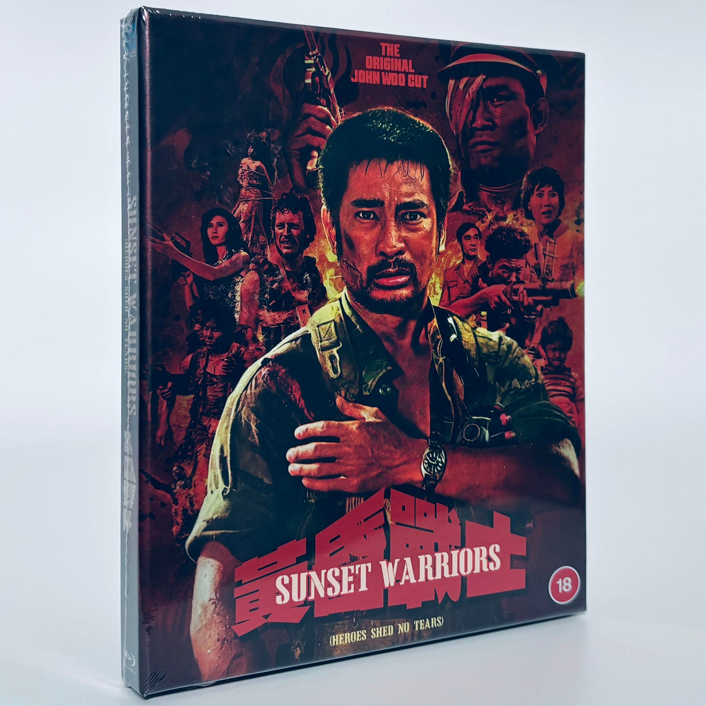 Sunset Warriors Blu-ray 88 Films Heroes Shed No Tears John Woo Blu-ray 88 Films
