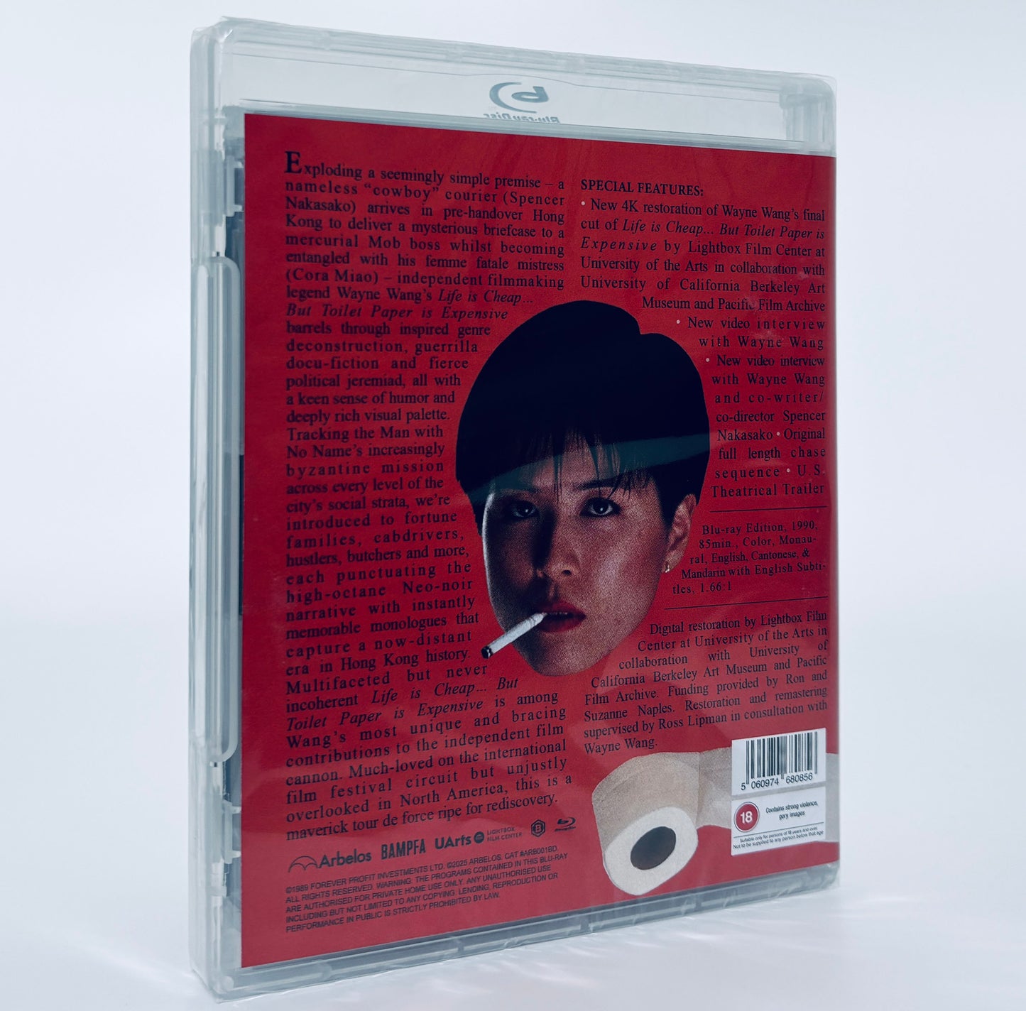 Life is Cheap But Toilet Paper is Expensive Blu-ray Arbelos Films Wayne Wang