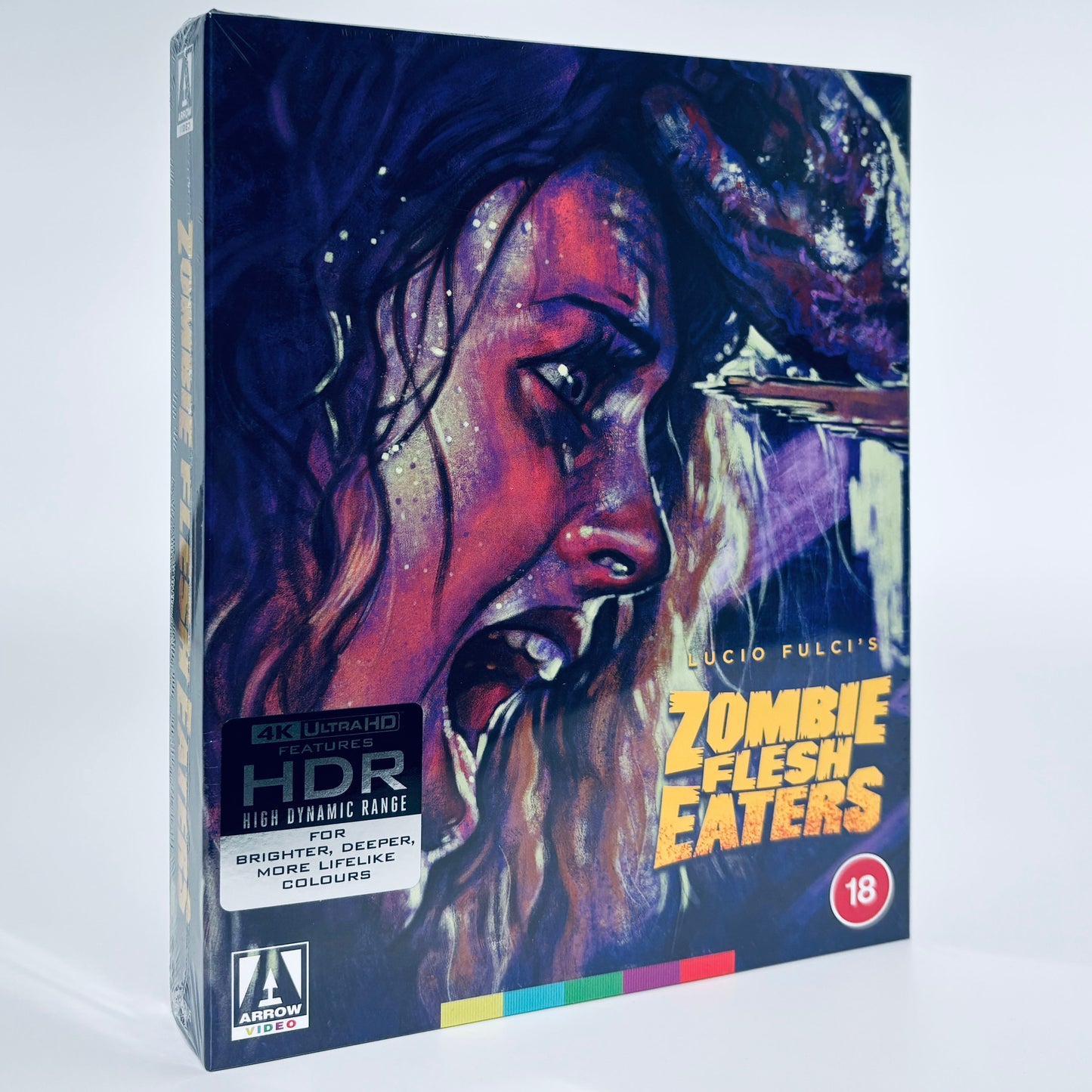 Zombie Flesh Eaters 2 4K Ultra HD UHD Arrow Blu-ray Dawn of the Dead Lucio Fulci