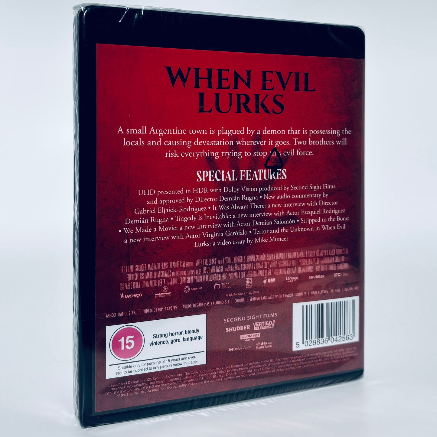 When Evil Lurks 4K Ultra HD Blu-ray 2023 Second Sight Standard Edition