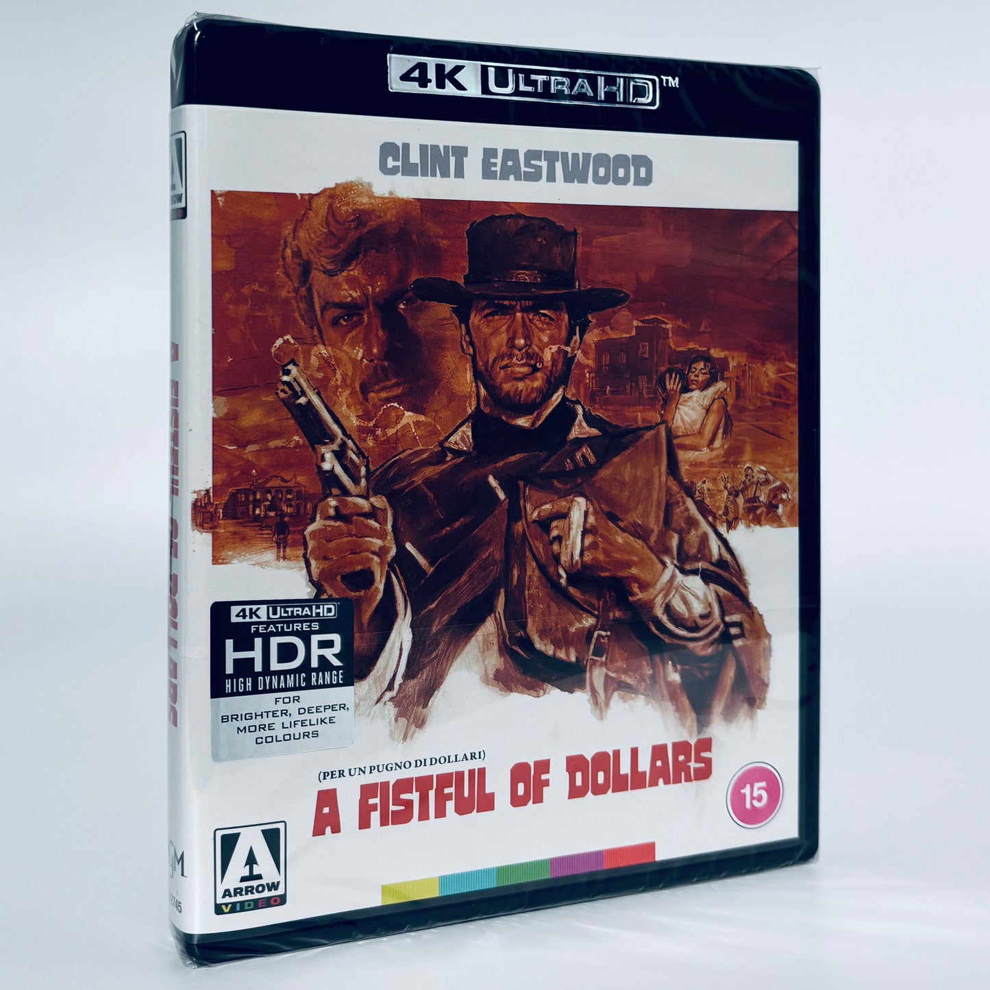 A Fistful of Dollars 4K Ultra HD UHD Blu-ray Arrow Sergio Leone Clint Eastwood Standard