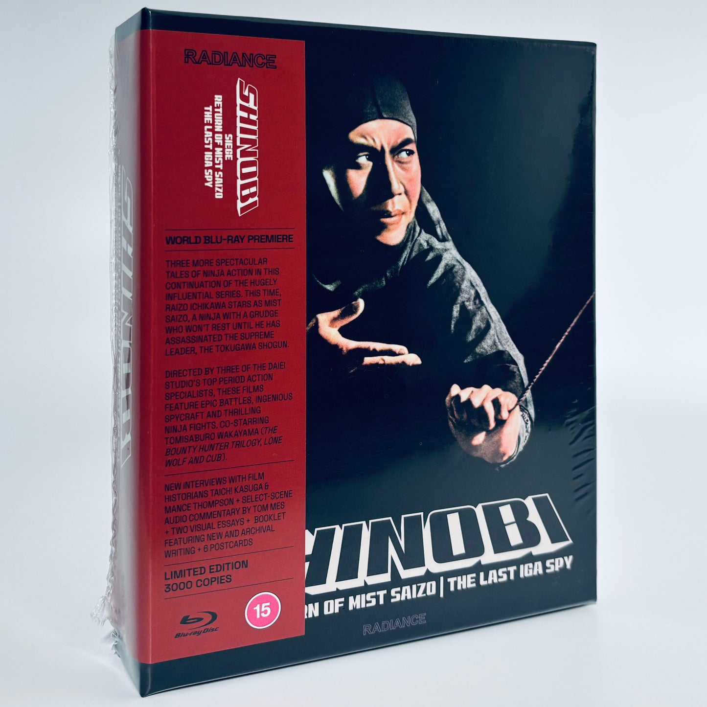 Shinobi Volume 2 Blu-ray Radiance Raizo Ichikawa Siege Return of Mist Saizo
