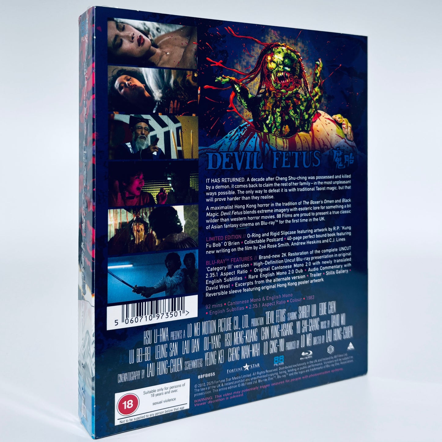 Devil Fetus Blu-ray 88 Films Devil's Fetus 1983 Horror Hong Kong