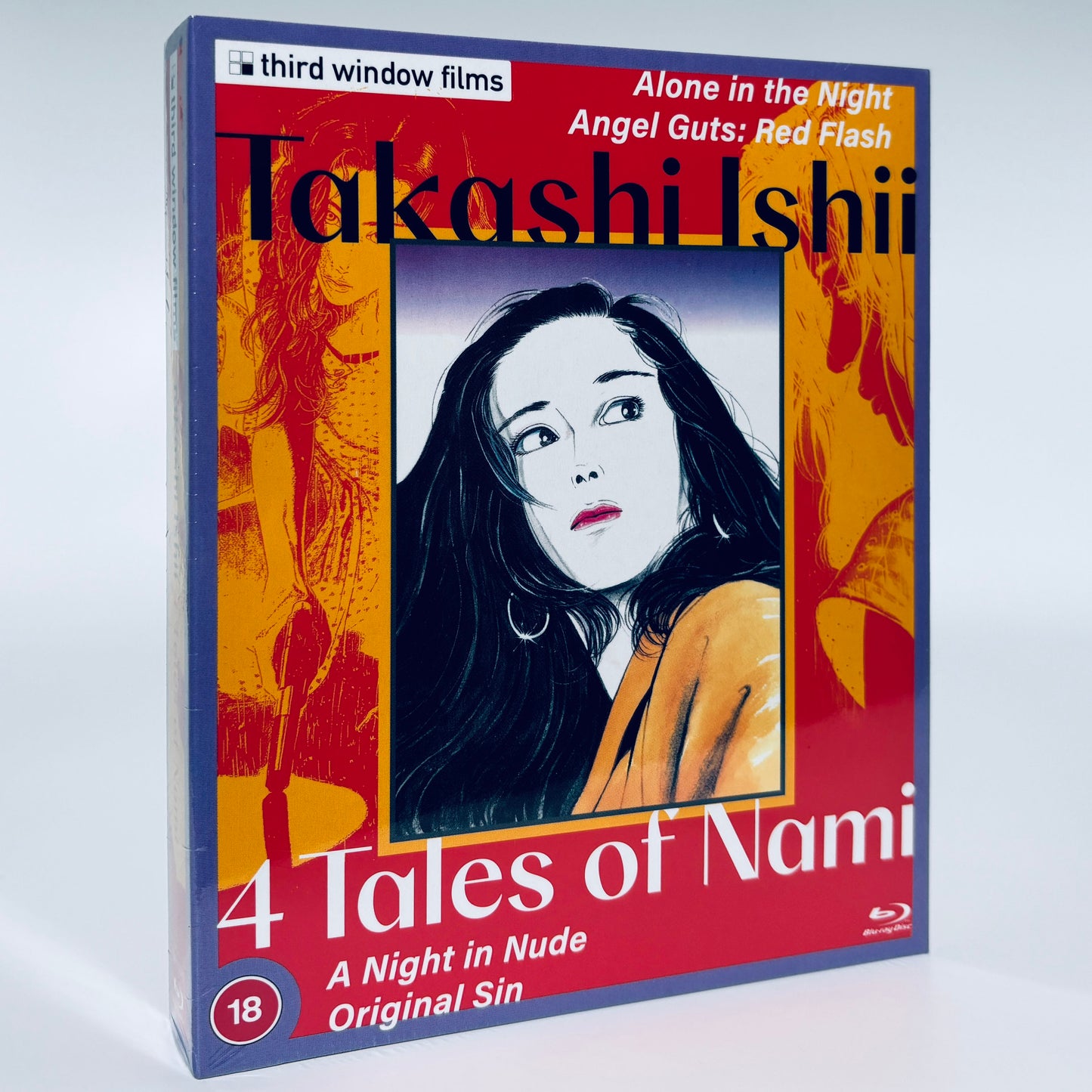 Takashi Ishii 4 Tales of Nami Blu-ray Third Window Alone in the Night Angel Guts A Night in Nude Original Sin