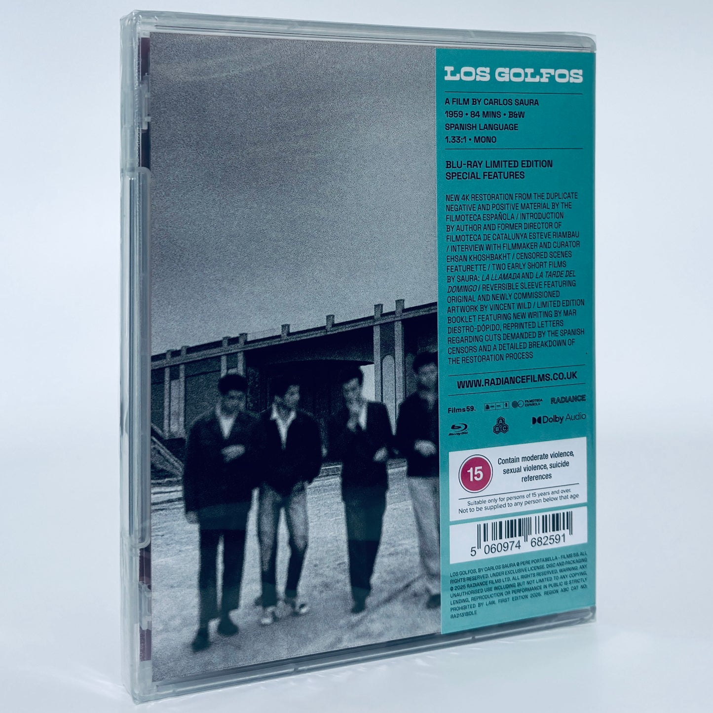 Los golfos Blu-ray Radiance Carlos Saura Manuel Zarzo The Delinquents Hooligans