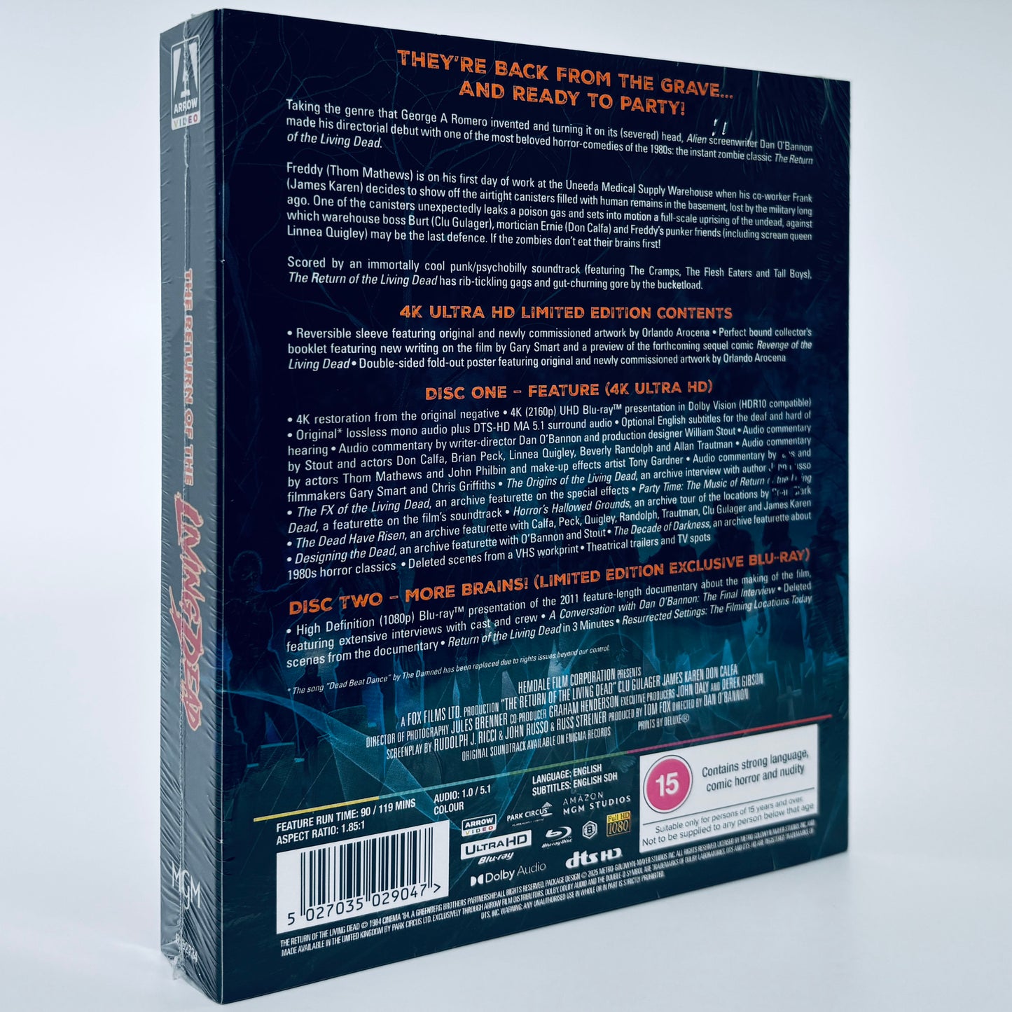 Return of the Living Dead 4K Ultra HD Blu-ray Arrow