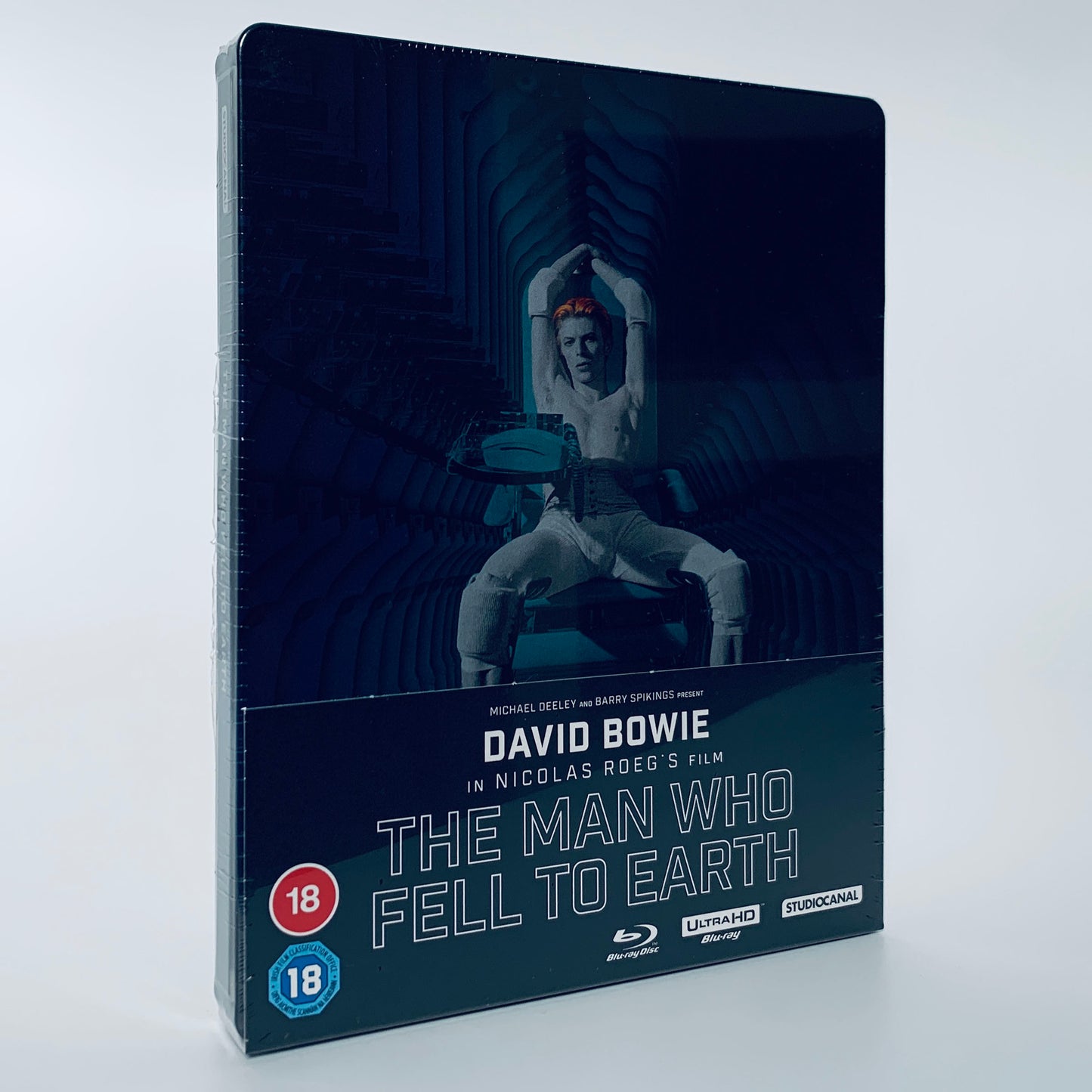 Man Who Fell to Earth David Bowie SteelBook Steel Book 4K Ultra HD Studio Canal