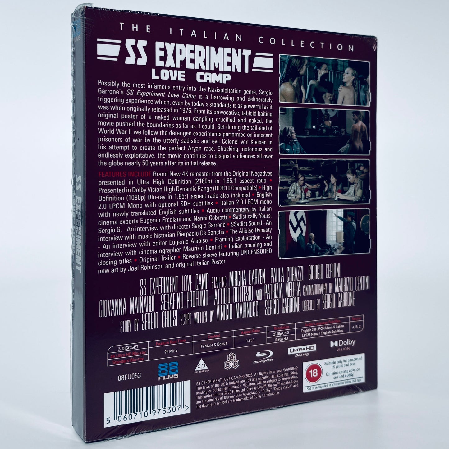 SS Experiment Camp 4K Ultra HD Ultra 1976 UHD Blu-ray 88 Films Love