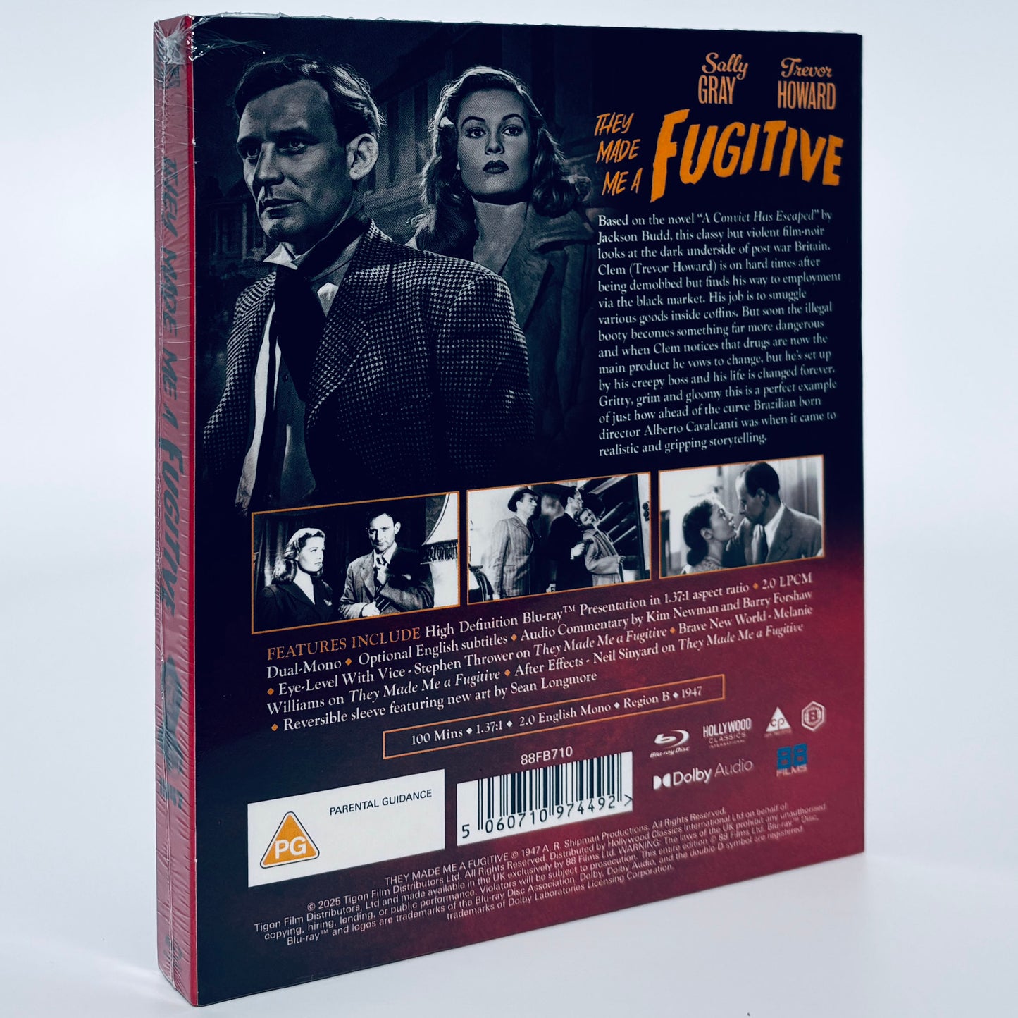 They Made Me a Fugitive Blu-ray 88 Films Made Me a Criminal Alberto Cavalcanti