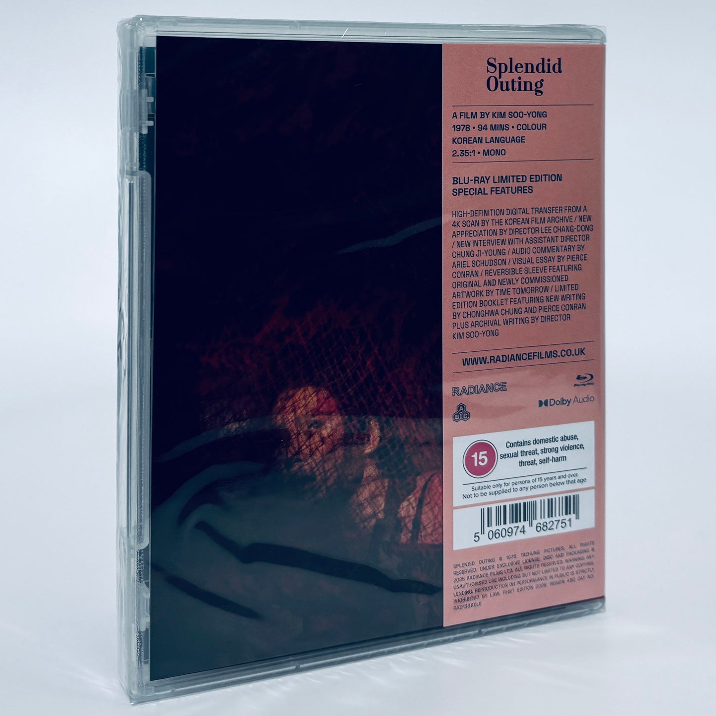 Splendid Outing Blu-ray 1978 Korean Radiance Kim Soo-yong