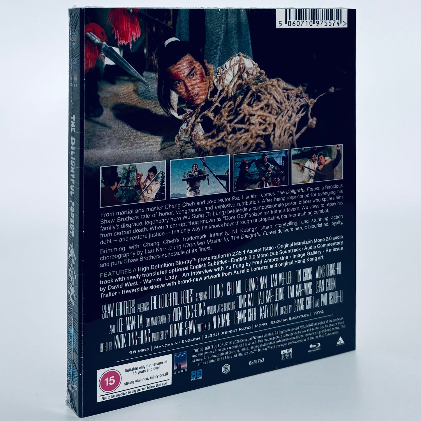 The Delightful Forest Blu-ray 88 Films Chang Cheh Shaw Bros Brothers Ti Lung