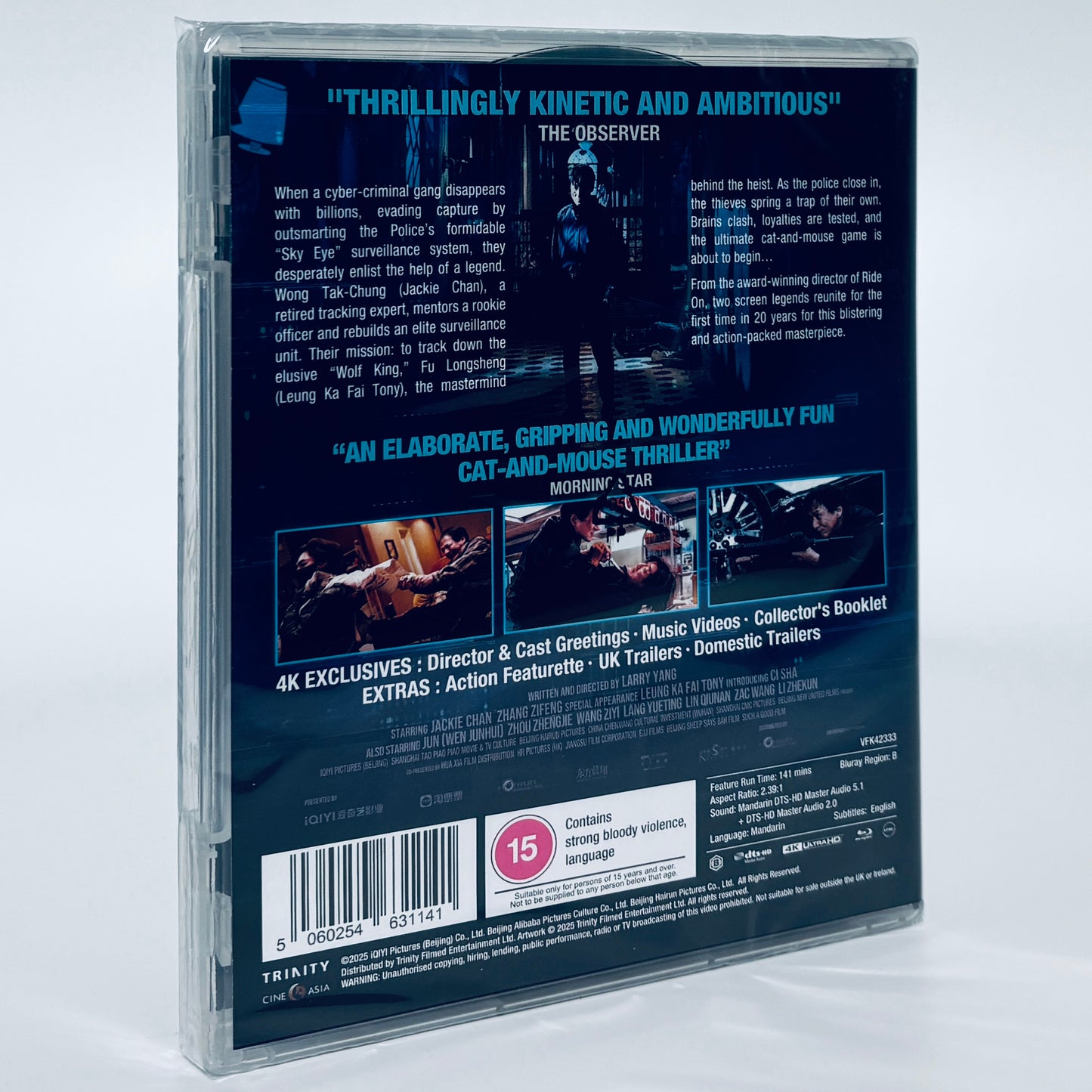 The Shadows Edge Jackie Chan 4K Ultra HD Blu-ray Cine Asia