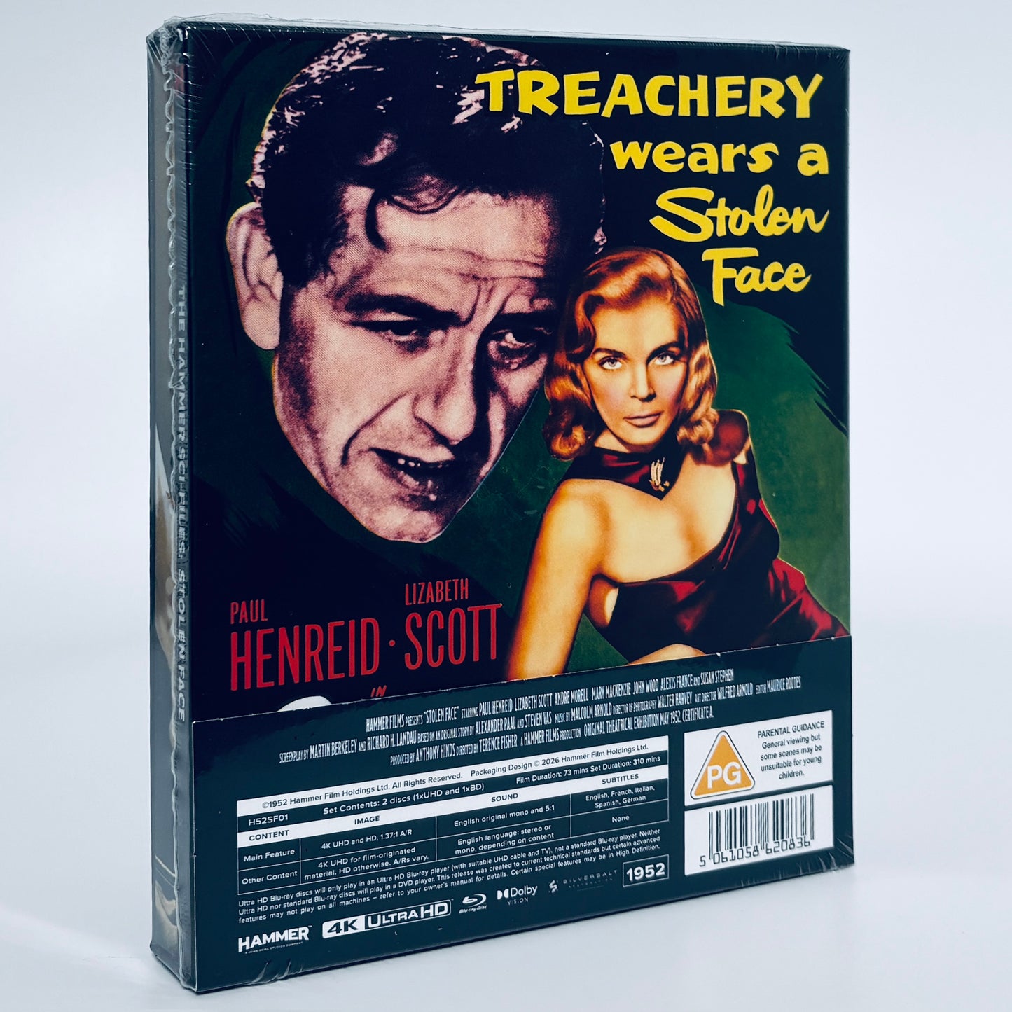 Stolen Face 4K Ultra HD Blu-ray Hammer Films Terence Fisher