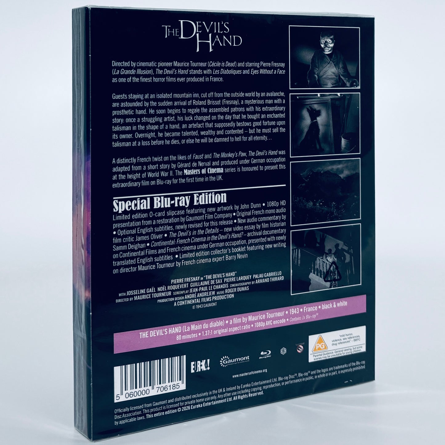 The Devil’s Hand 1943 Blu-ray Eureka Carnival of Sinners Maurice Tourneur