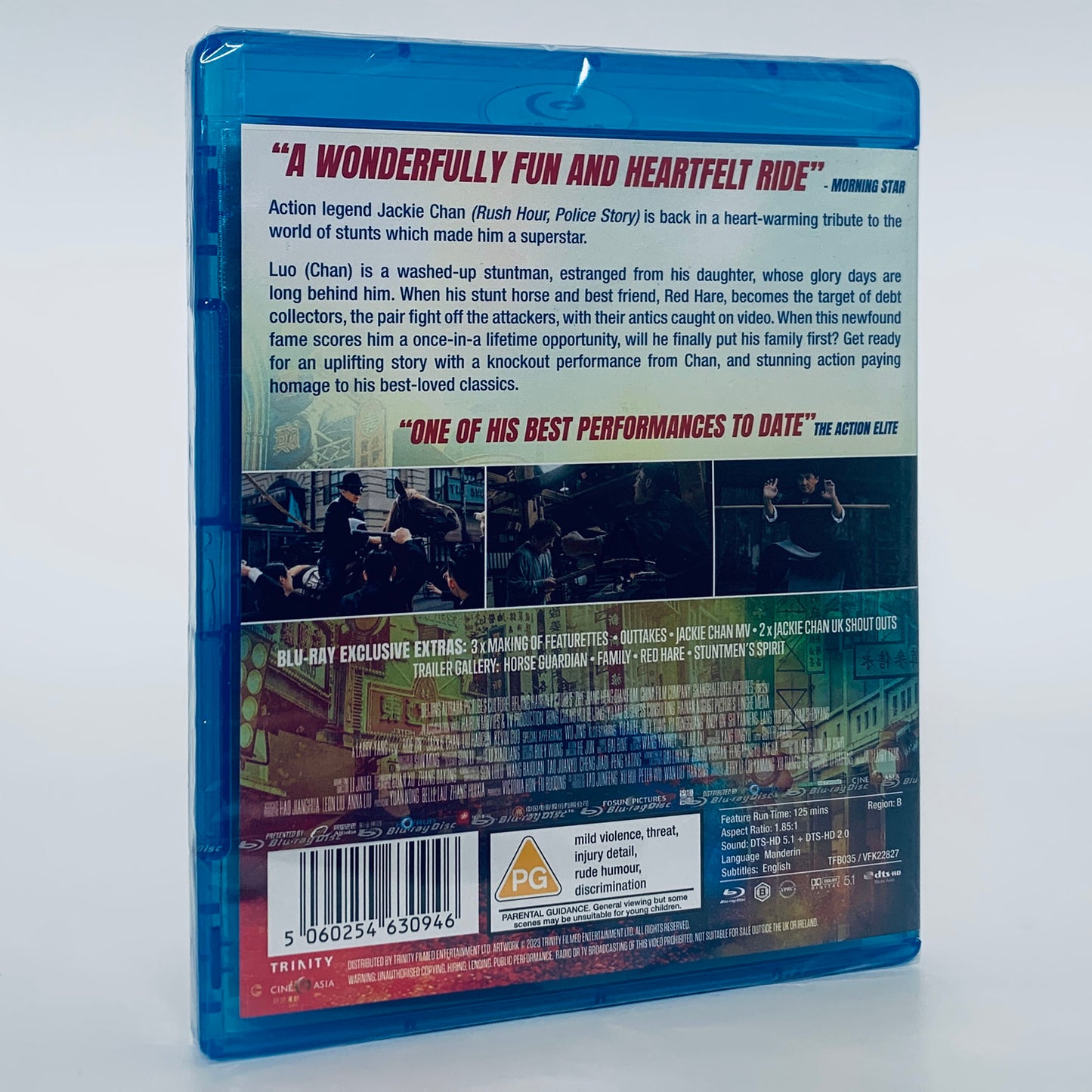 Ride On Jackie Chan Wu Jing Kung Fu Martial Arts Region B Blu-ray Cine Asia UK