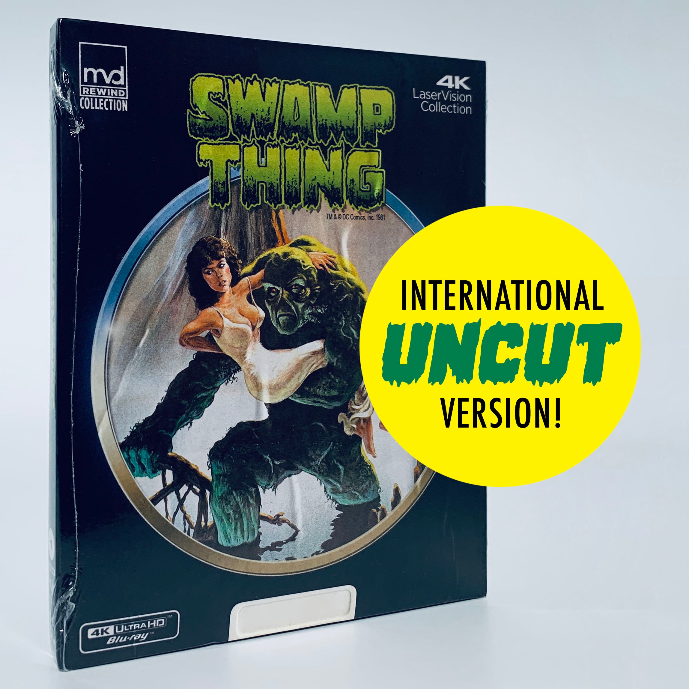 Swamp Thing Uncut International Adrienne Barbeau nude Wes Craven 4K Ul