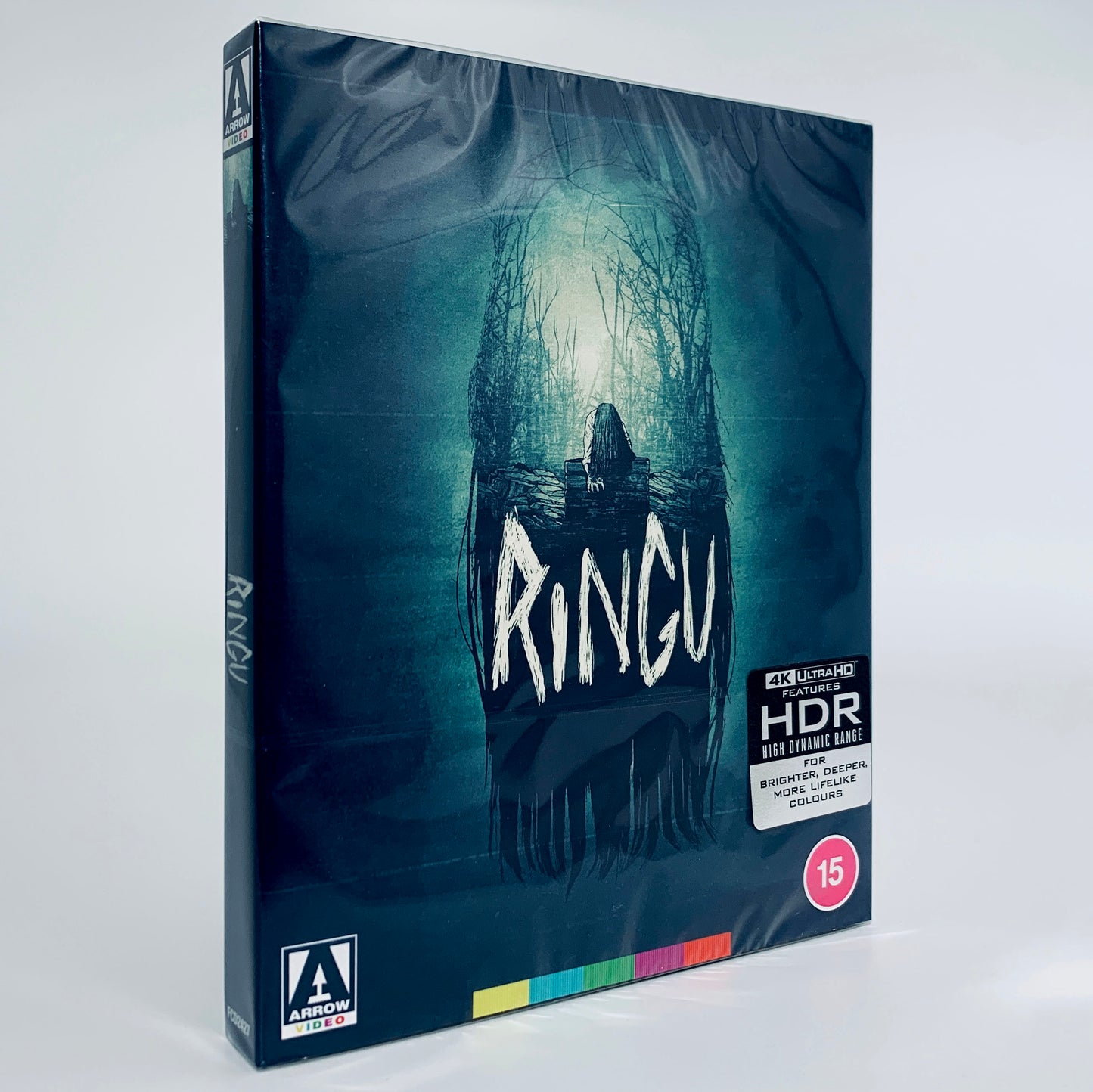 Ring Ringu Hideo Nakata Nanako Matsushima Hiroyuki Sanada UHD 4K Arrow Ultra HD Blu-ray