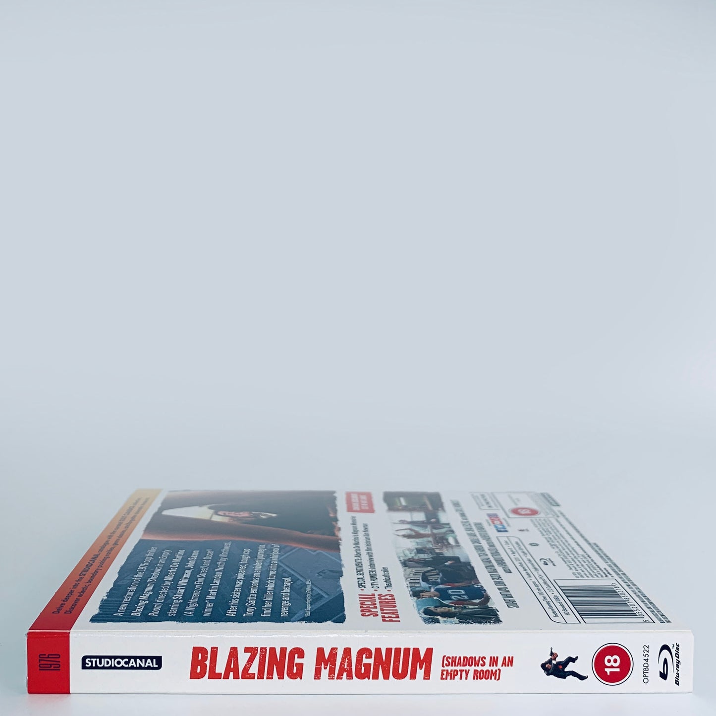 Blazing Magnum Alberto De Martino Region B Blu-ray Studio Canal Strange Shadows in an Empty Room
