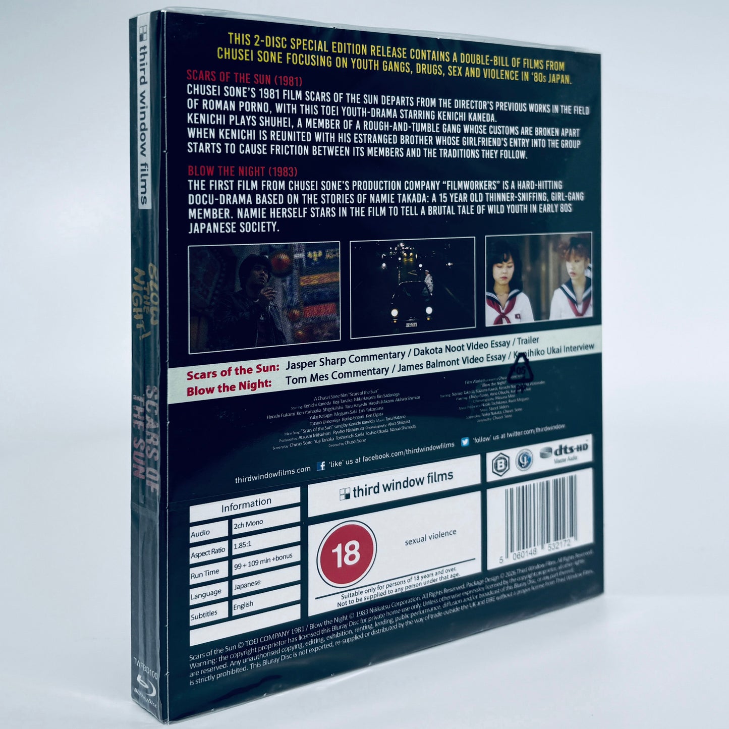 Scars of the Sun Blow the Night Blu-ray Third Window Films