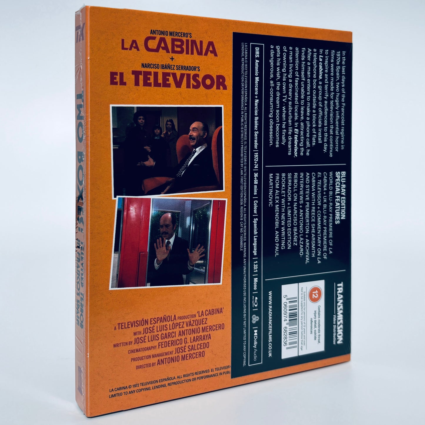 Two Boxes: Televised Terror in Franco's Spain Blu-ray Radiance Transmission La cabina El televisor