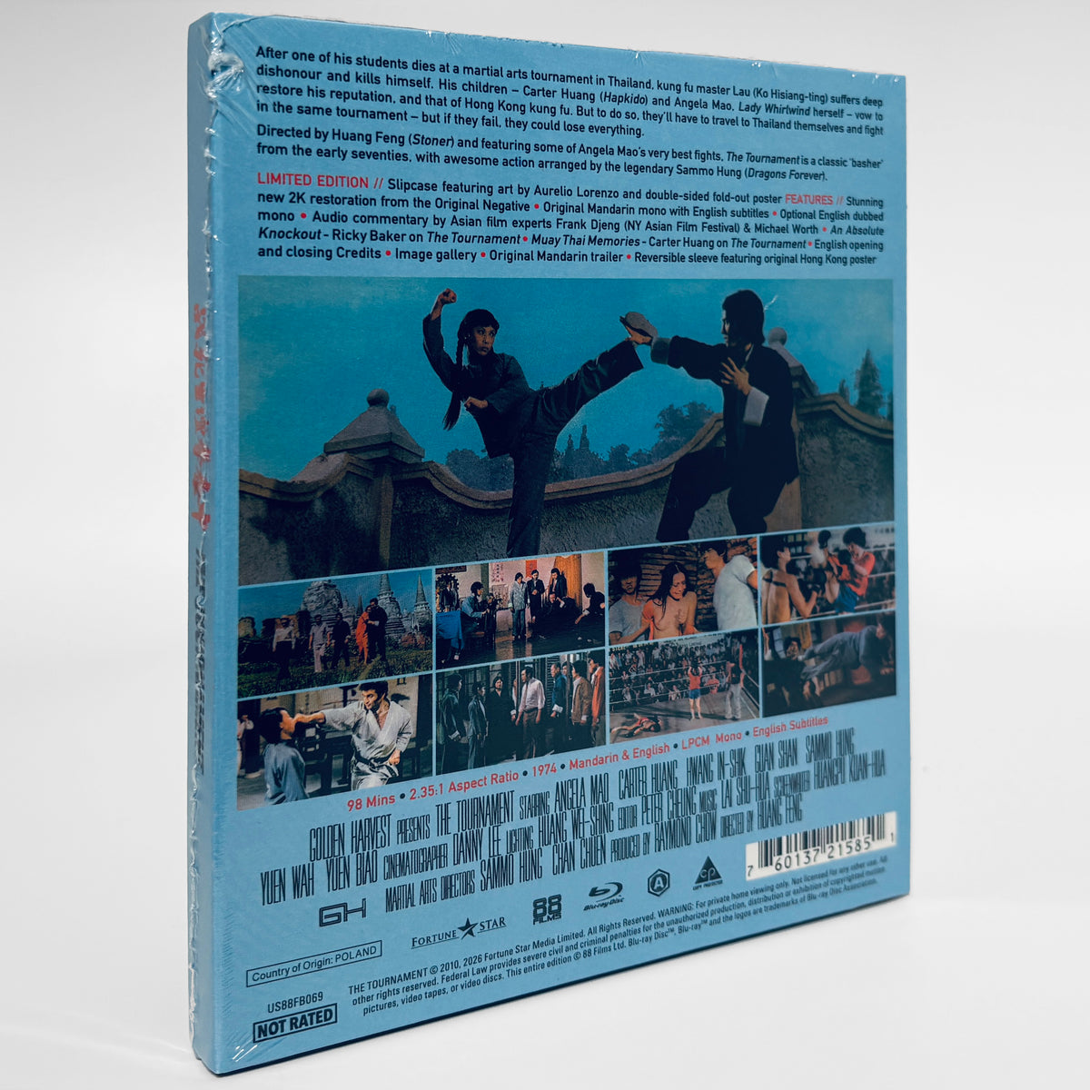 The Tournament Blu-ray Huang Feng 88 Films Angela Mao Sammo Hung