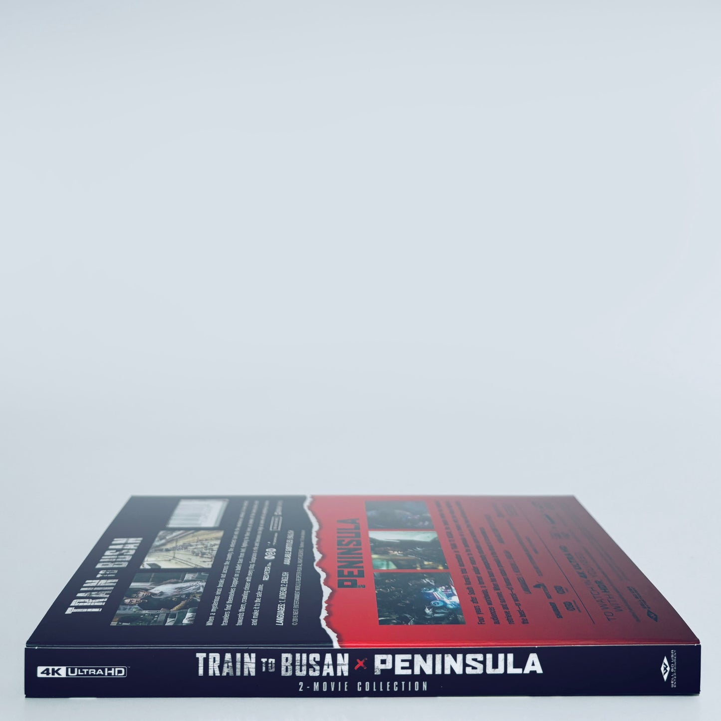 Train to Busan Peninsula 4K Ultra HD Zombie Korean Blu-ray Well Go USA