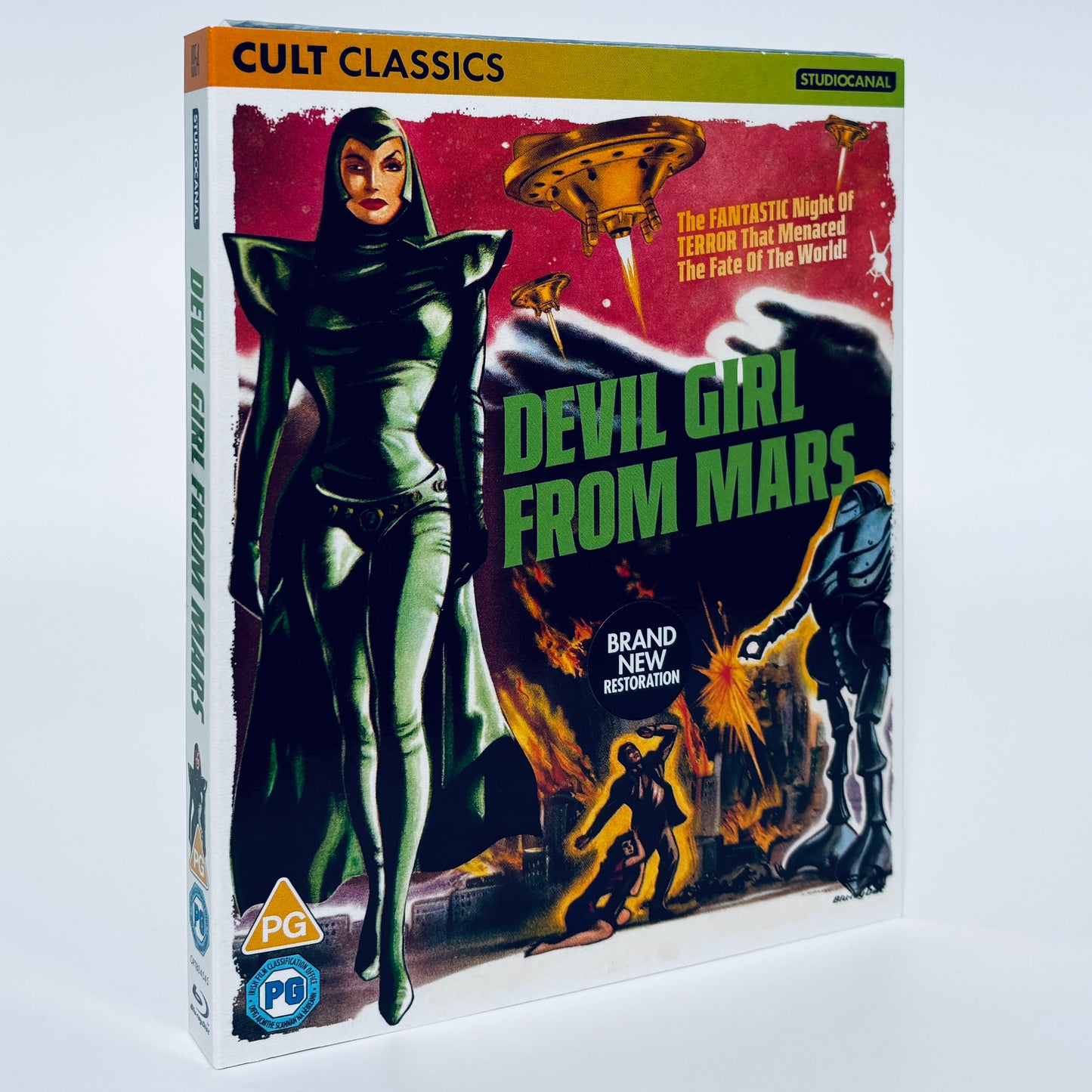 Devil Girl from Mars 1954 Patricia Laffan Region B Blu-ray Studio Canal