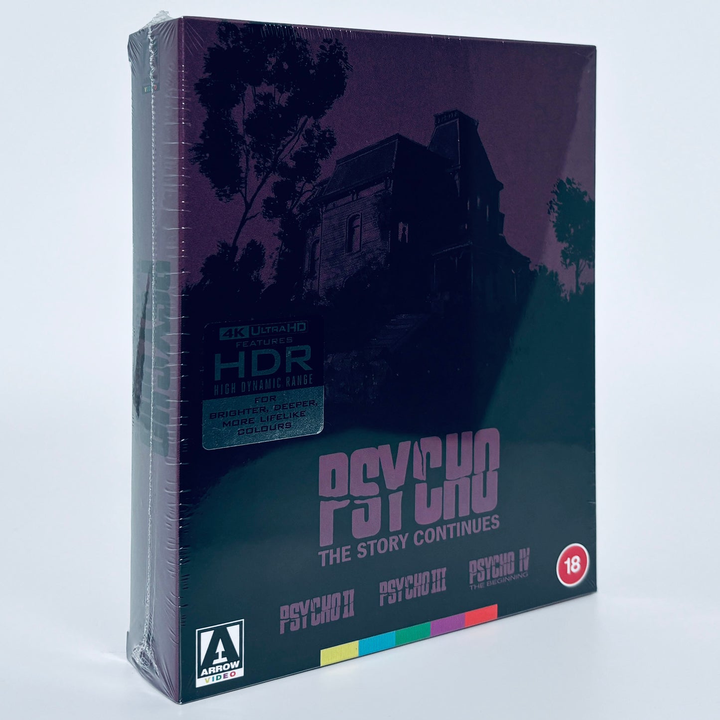 Psycho Collection 3-Film II III IV UHD 4K Ultra HD Blu-ray Arrow Films 2 3 4 New