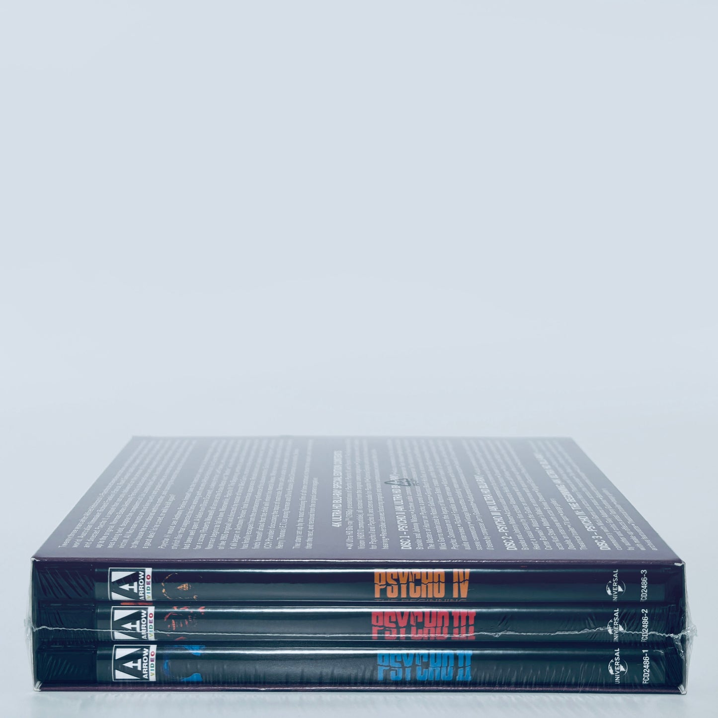Psycho Collection 3-Film II III IV UHD 4K Ultra HD Blu-ray Arrow Films 2 3 4 New
