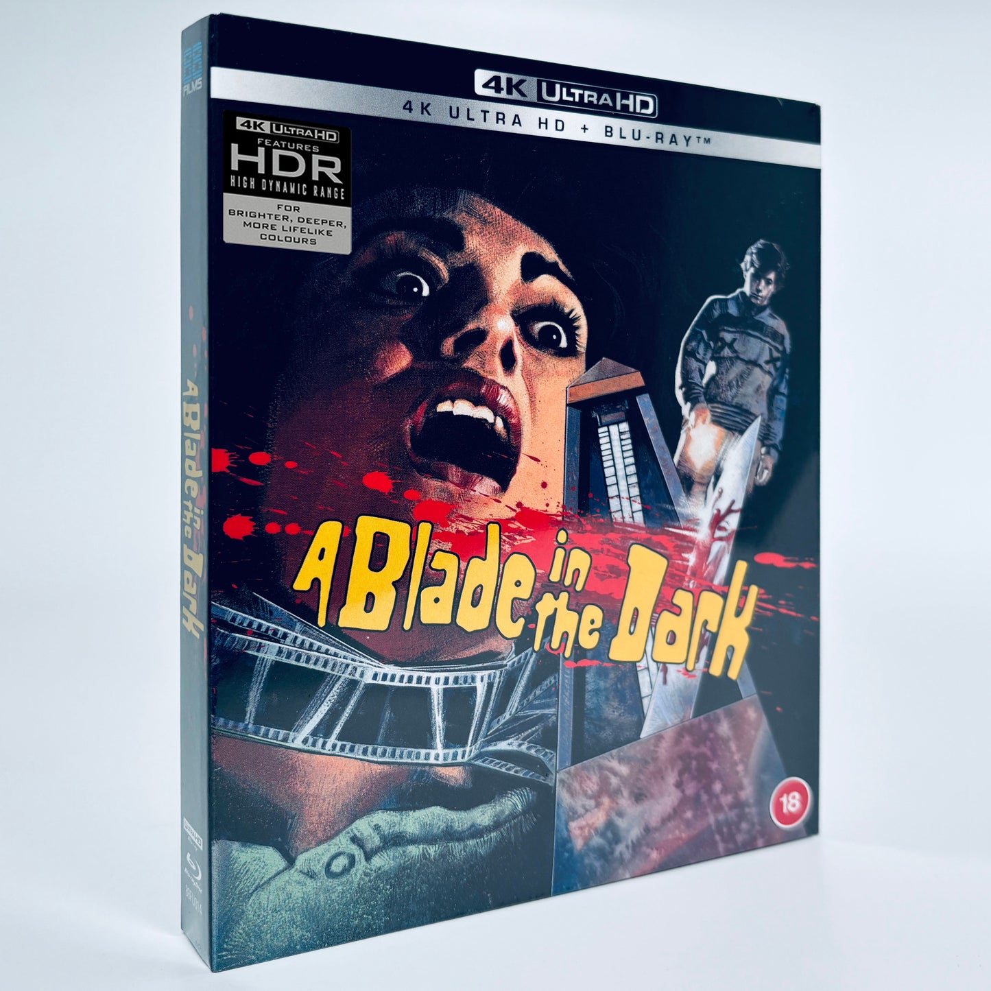 A Blade in the Dark 4K UHD Blu-ray Lamberto Bava 88 Films Ultra HD
