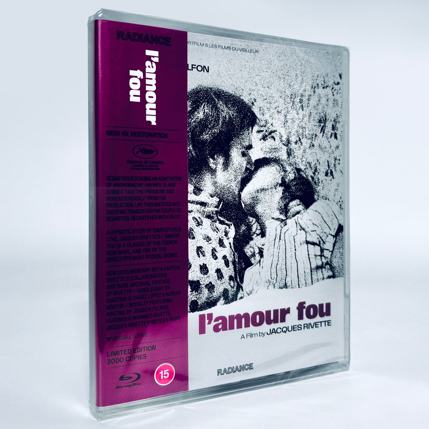 L'amour fou Blu-ray Jacques Rivette Mad Love 1969 Blu-ray Radiance Lamour