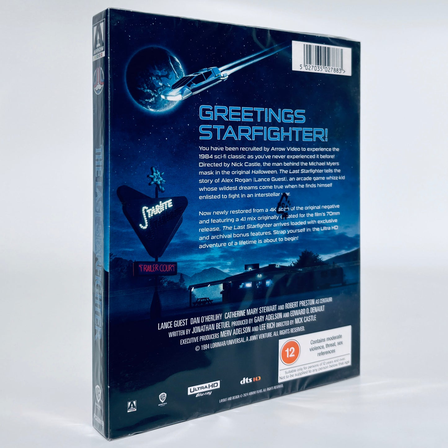 The Last Starfighter UHD 4K Ultra HD Blu-ray 1984 Arrow Limited Edition