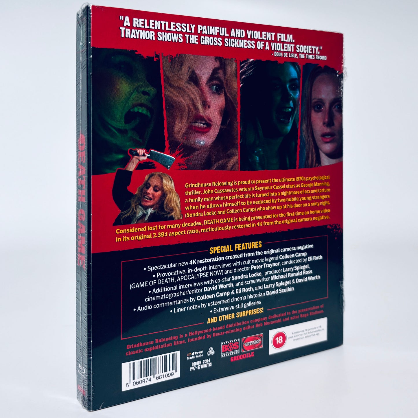 Death Game Blu-ray 1977 Seducers Sondra Locke Colleen Camp Seymour Cassel