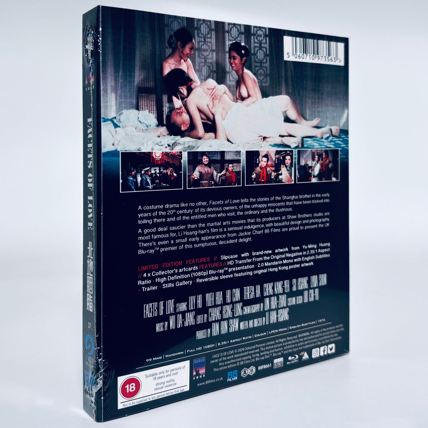 Facets of Love Blu-ray Shaw Bros Brothers 88 Films Lily Ho Li-Li Jackie Chan