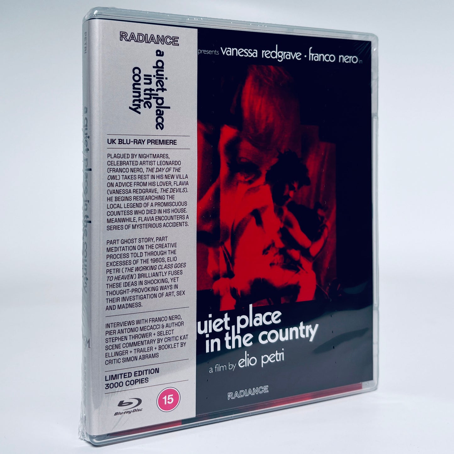 A Quiet Place In The Country Blu-ray Radiance Franco Nero Ennio Morricone
