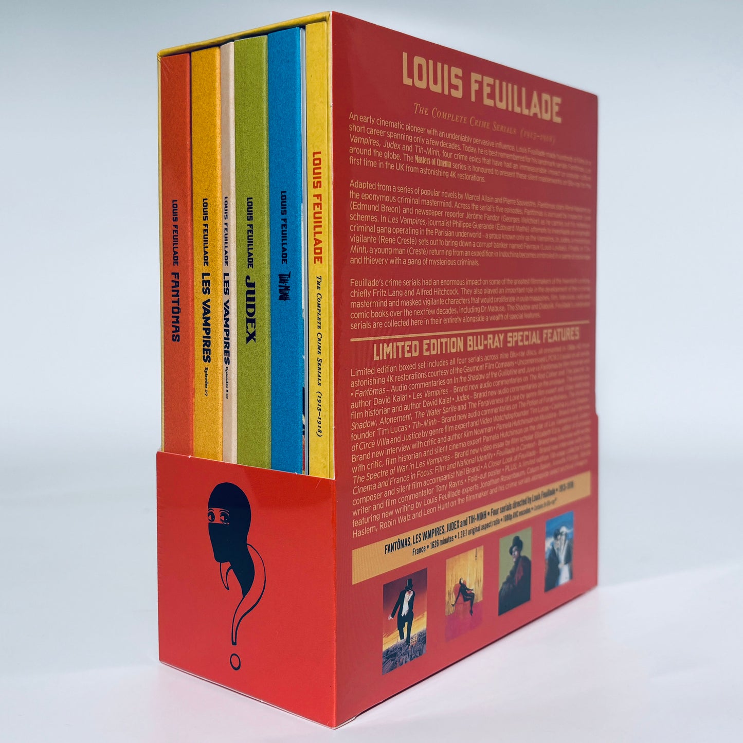 Louise Feuillade The Complete Crime Serials 1913 to 1918 Blu-ray Eureka