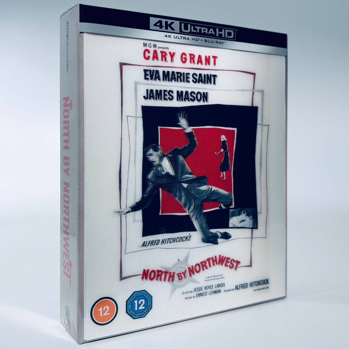 North by Northwest 4K Ultra HD Blu-ray SteelBook Warner Steel Book Cary Grant