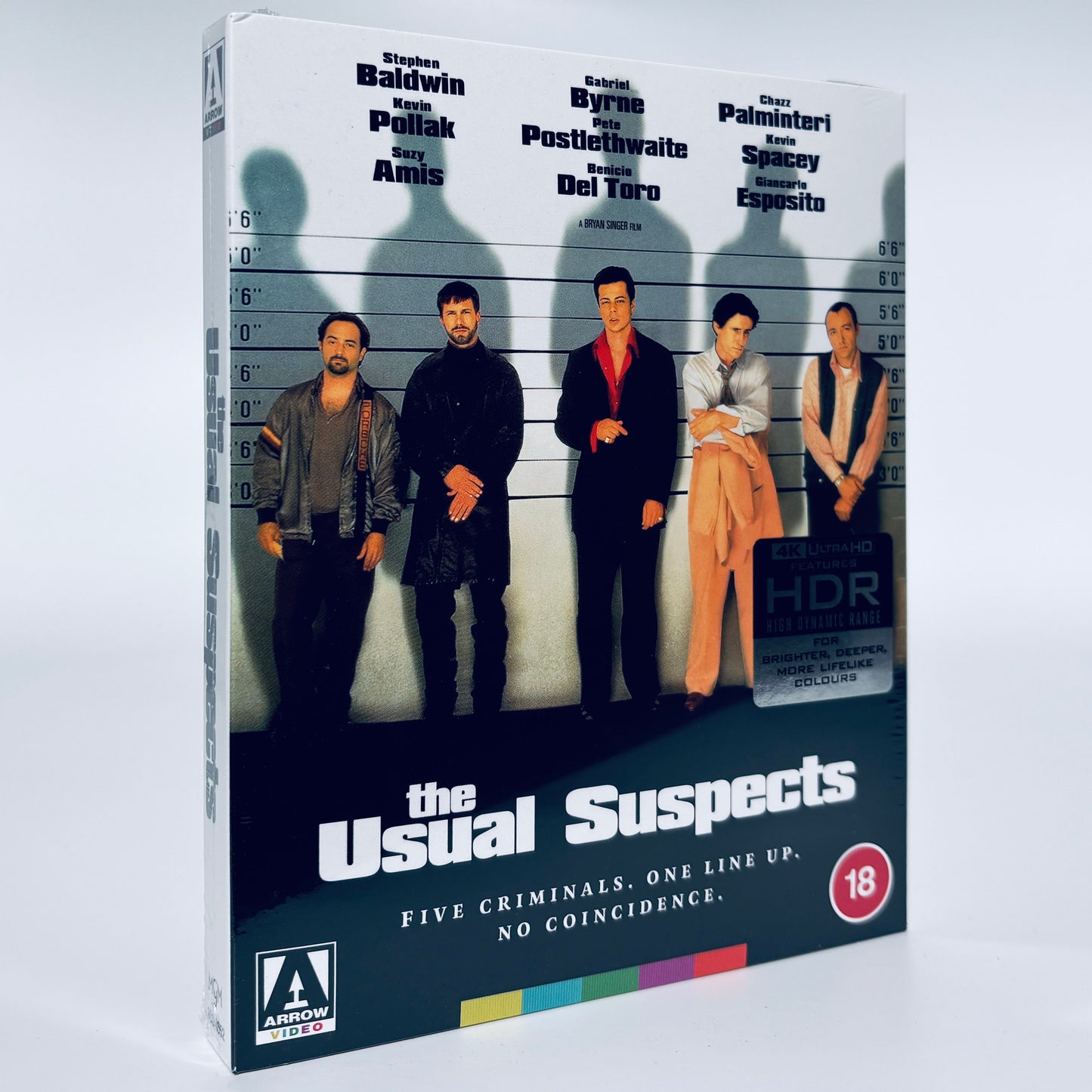 The Usual Suspects UHD 4K Ultra HD Blu-ray 1995 Arrow Bryan Singer Limited