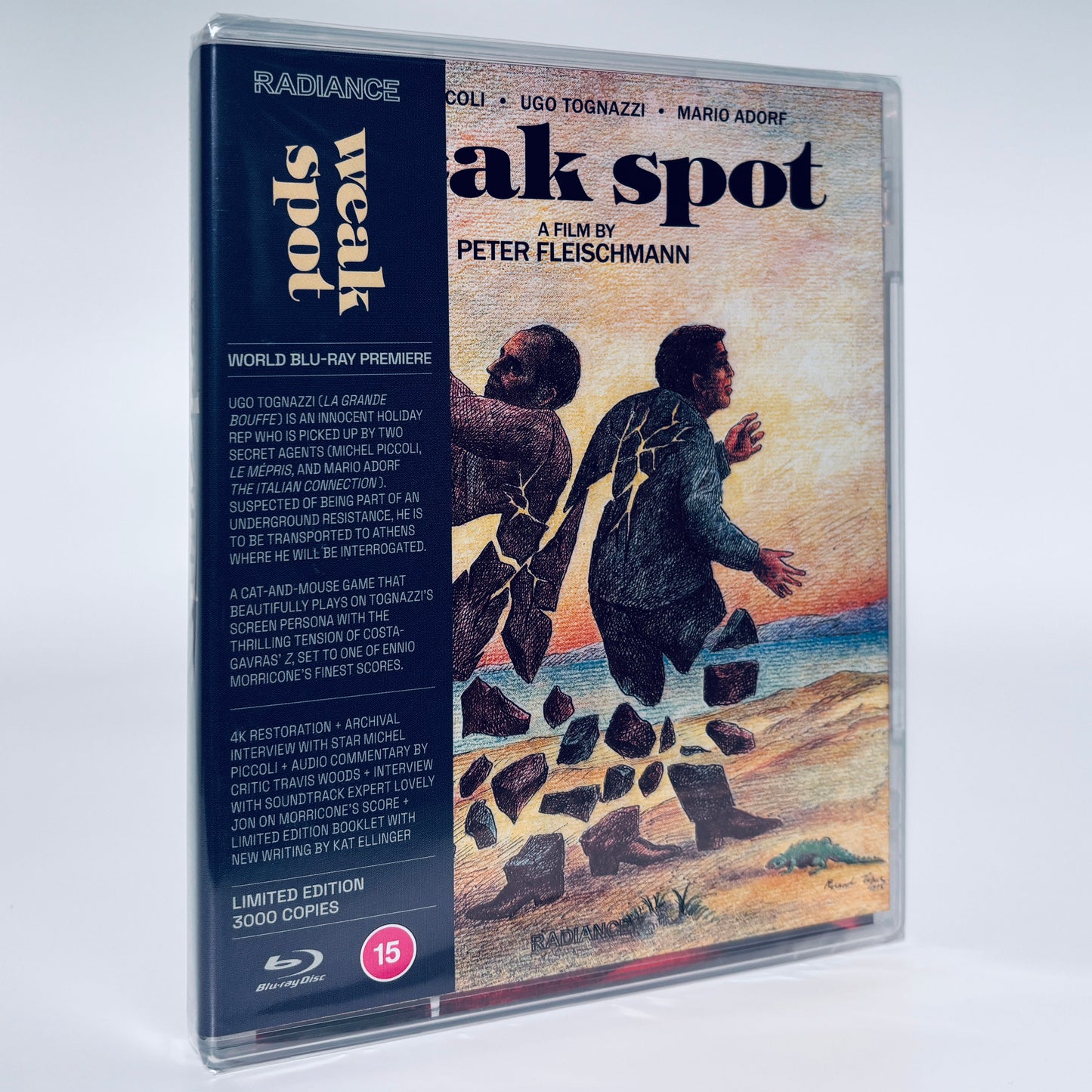 Weak Spot Blu-ray Radiance 1975 weakspot La faille Peter Fleischmann