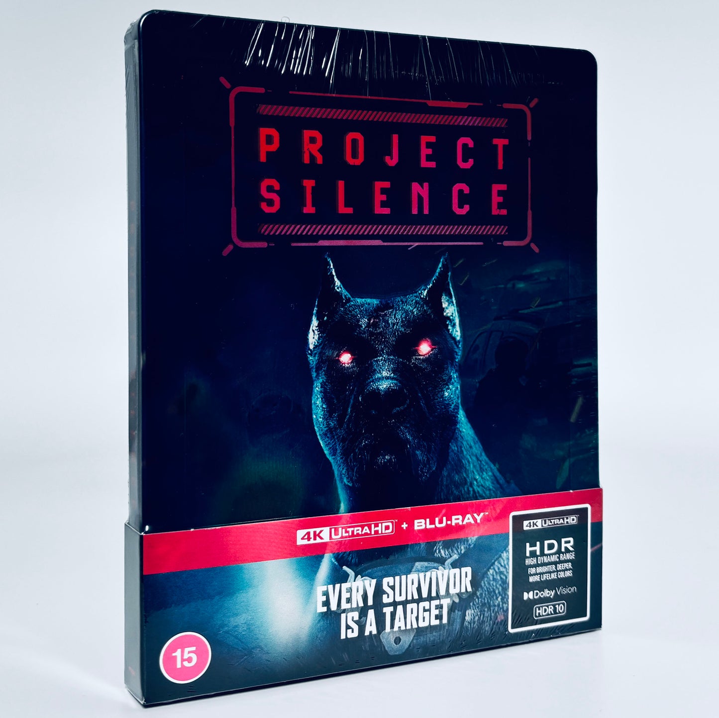 Project Silence 4K Ultra HD Blu-ray Steel Book SteelBook Capelight Korean