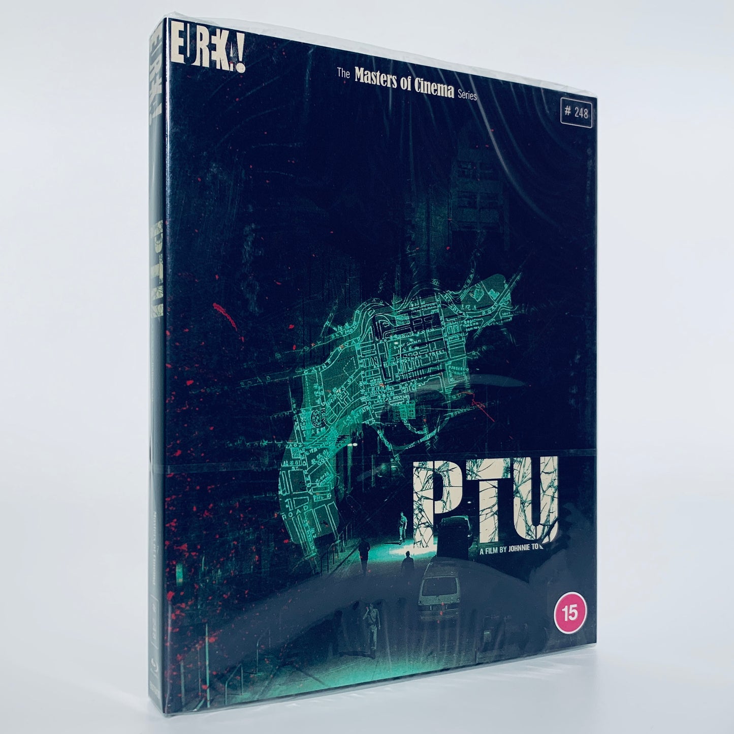 PTU Johnnie To Blu-ray Eureka UK Police Tactical Unit Simon Yam Slipcase