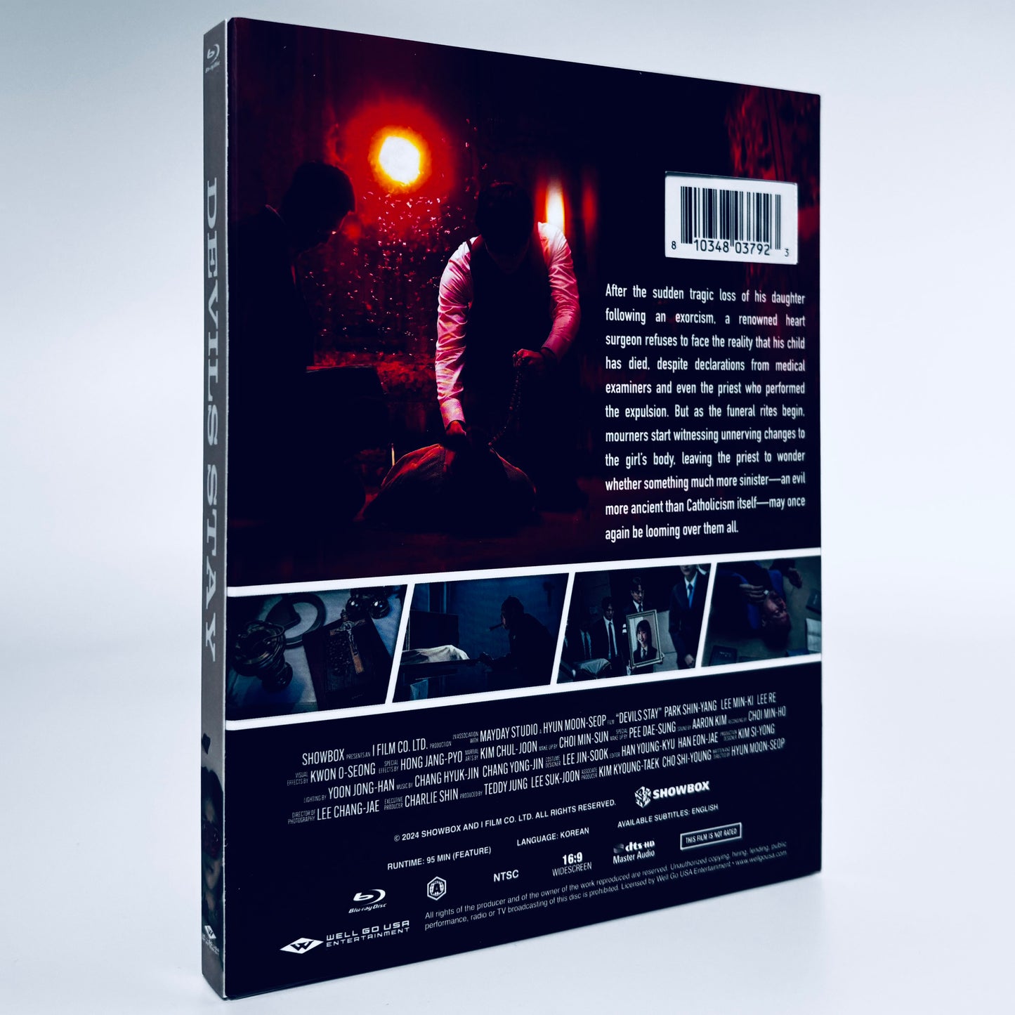 Devils Stay Blu-ray Korean Drama Horror thriller exorcist Well Go USA Devil's