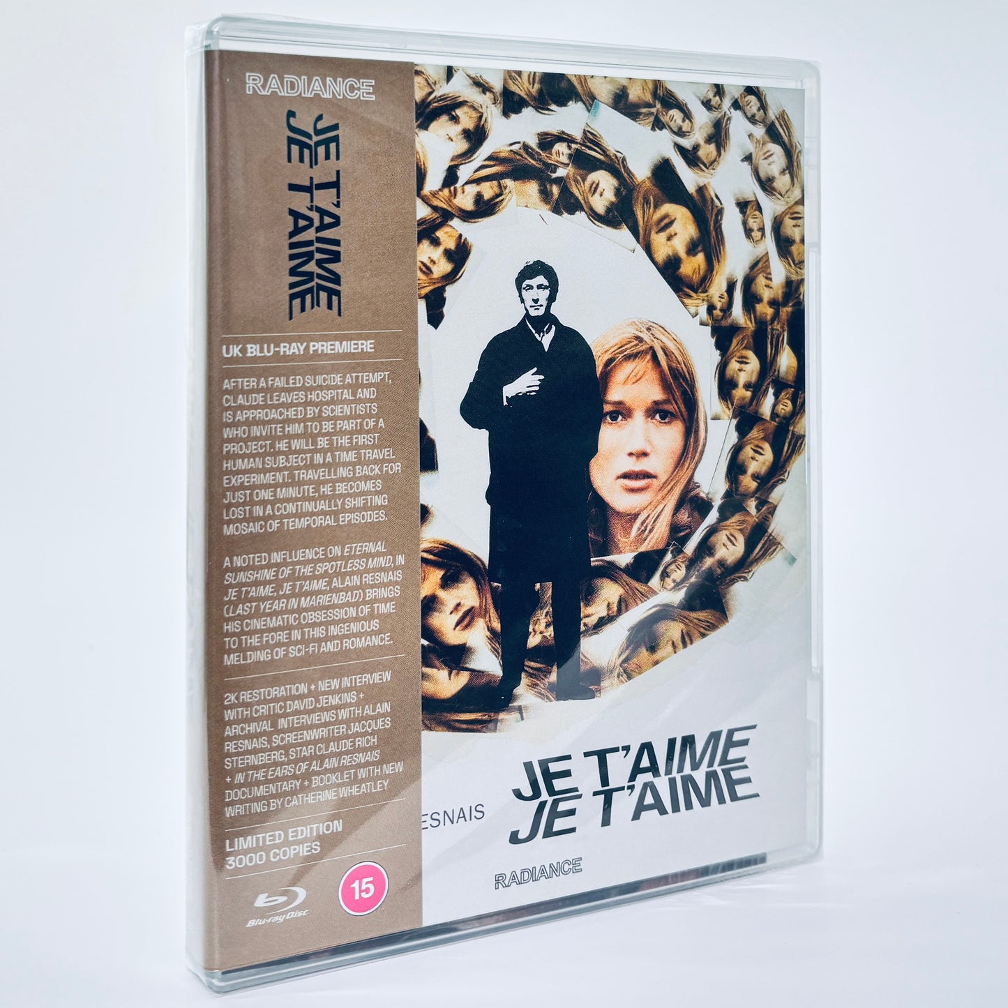 Je Taime Je Taime Blu-ray 1968 Radiance I Love You Alain Resnais French Jetaime Jetaime
