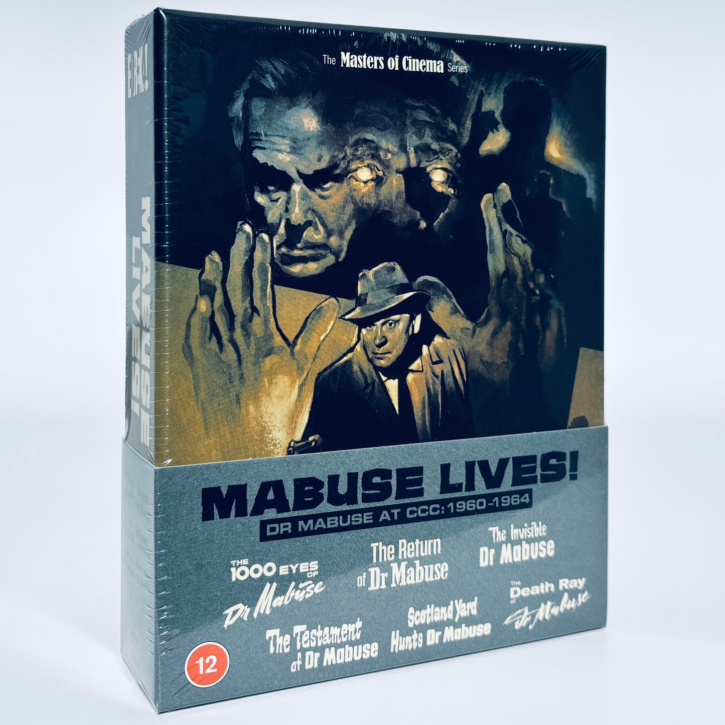 Mabuse Lives Blu-ray Eureka Dr Mabuse Return Invisible Testament Scotland Yard