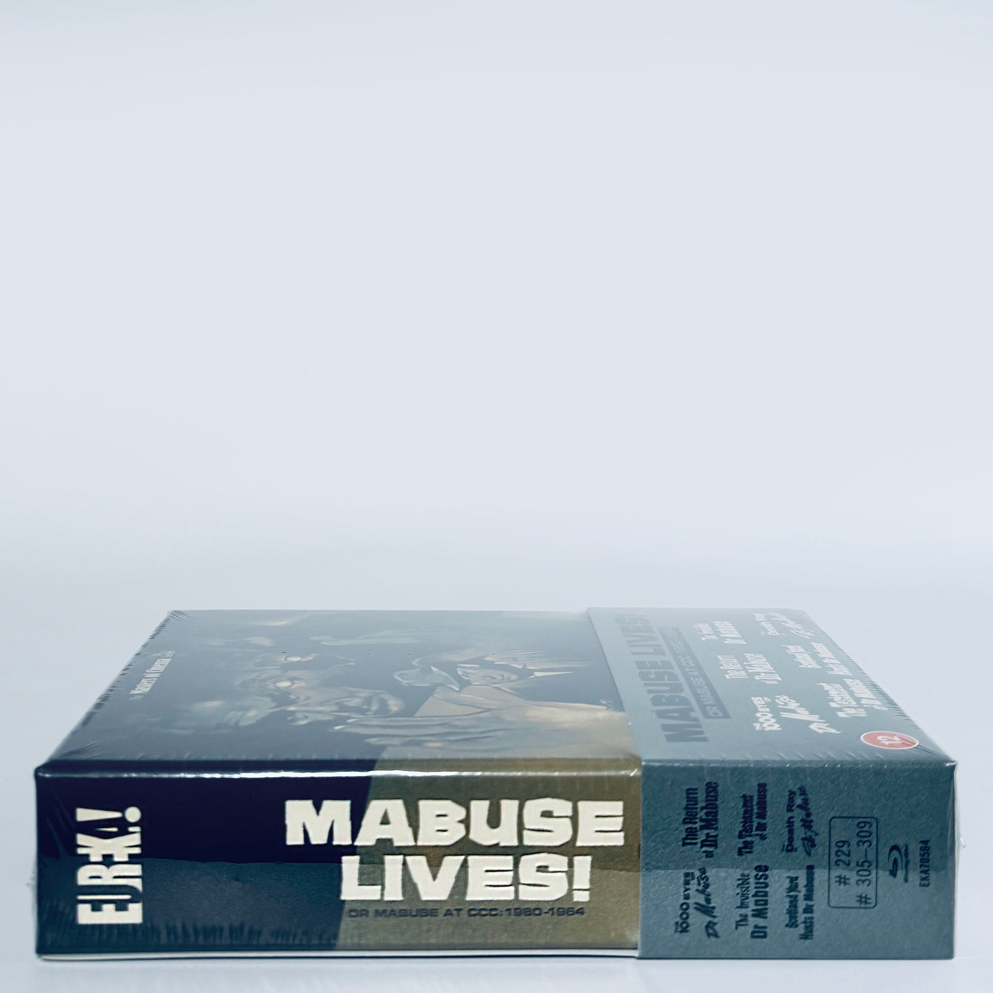 Mabuse Lives Blu-ray Eureka Dr Mabuse Return Invisible Testament Scotland Yard